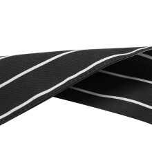 Chef Kragen Schal 100x9cm Schwarz Weiß