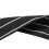 Service Schal Kragen 100x9cm Schwarz Weiß 8