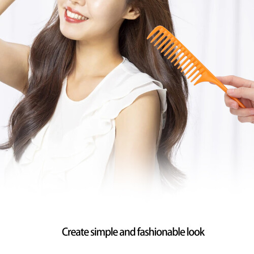 Rat Tail Comb Professional Salon Styling Teasing Comb for Men Durable Plastic 2