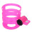 Wasserflaschenhalter Fahrrad, einstellbar, pink 19