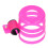 Wasserflaschenhalter Fahrrad, einstellbar, pink 1