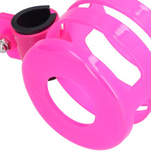 Verstellbarer Flaschenhalter, Fahrrad, Pink