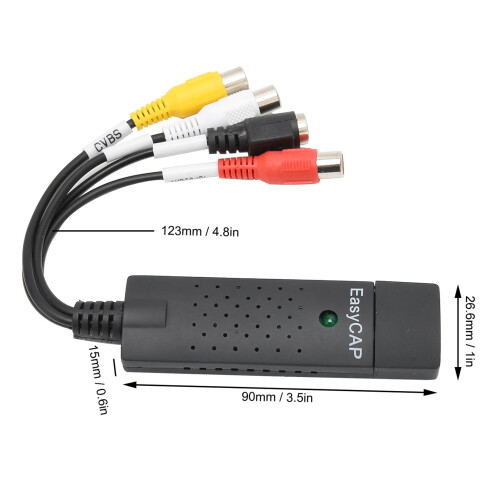 Capture Card USB 2.0 AV S-Video