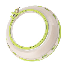 Double Sided Embroidery Hoop Stand 16.5cm/25cm Green for Cross Stitch & Quilting