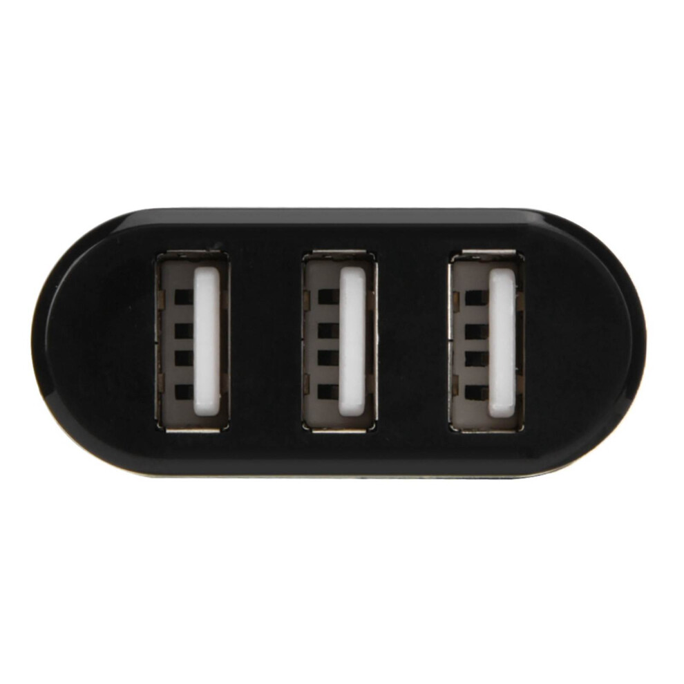 3-Port Usb 2.0 Rotatable Hub Black 7340572912565
