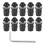 Universal Motorcycle Windscreen Bolt M5 Kit 11