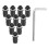 Universal Motorcycle Windscreen Bolt M5 Kit 20