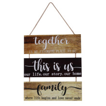 Wall Decoration and Hanging Wooden Sign Living Room Wall Decoration Wall Hanging Hanging Household Sign