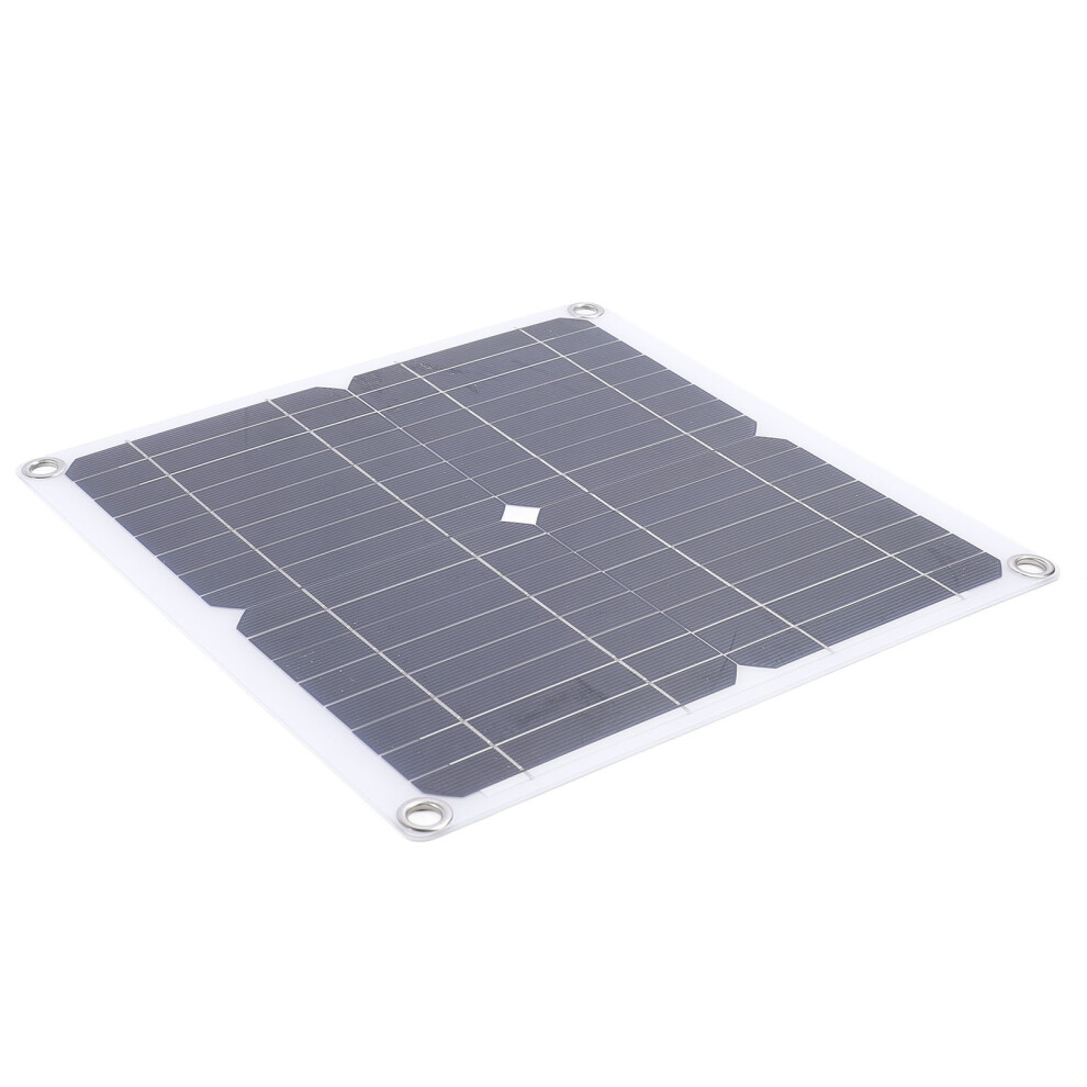 12W Monocrystalline Solar Panel Charger 12V Water Resistant Portable 4931391088734