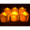 24PCS Tea Light with Timer LED Tea Light Candle Battery Powered Flameless Candle Warm White 4