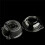 100Pcs Clear Cupcake Boxes Individual Plastic Cupcake Boxes Dome Single Cupcake Holder Hinged Food Container with Lids 7