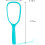 Handheld Hand Mirror Compact Travel Makeup Mirror Handheld Cosmetic Mirror with Handle Personal Mirror Vanity Mirror 6