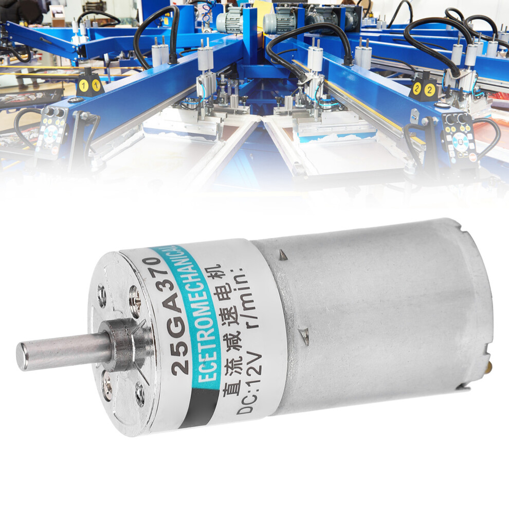 12V Micro Dc Gear Motor Xd-25Ga370 300Rpm Cw/Ccw Adjustable 7651391090410