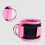Double D-Ring Ankle Strap for Cable Machines Red 3