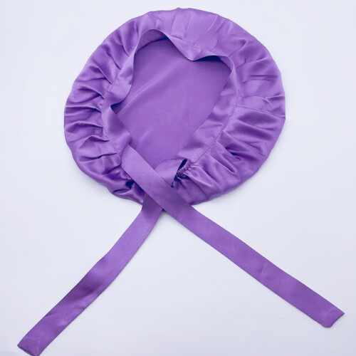 Gorro de dormir de seda Purple 1