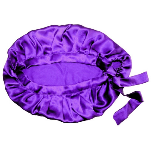 Gorro de dormir de seda Purple 2
