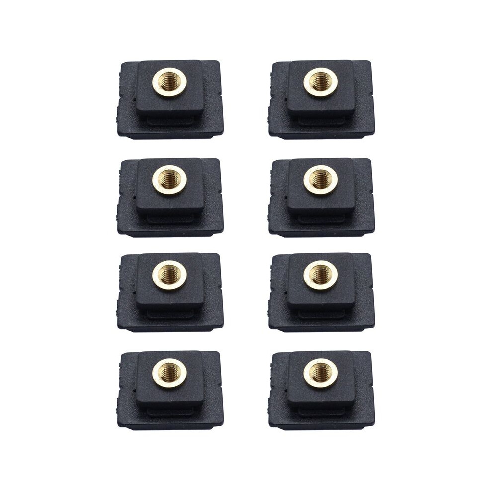 8X Lamp Mounting Bracket Nut Clip 63122752224 For R60 R55 R56 R61 Countryman Light 4712369534138