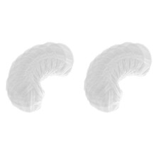 20 Stuks Verfzeefzak, 1 Gallon Verffilter met Elastisch Trekkoord Wit Fijnmazig Nylon Gaasfilter aan de Bovenzijde
