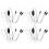 4X USB in-OUT MIDI Cable Converter PC to Music Keyboard Adapter Cord 1