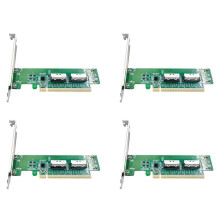 4X Moderkortadapter PE5160-4IL PCIe5.0 X16 Till MCIO 8I Adapterkort Kräver Moderkortsstöd Delat Kort