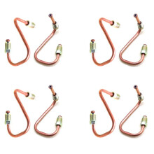 8x 8D0611721F 8D0611722F Car Front Left & Right Brake Hydraulic Pipe Fit for B5 A4 A6 S6 Avant