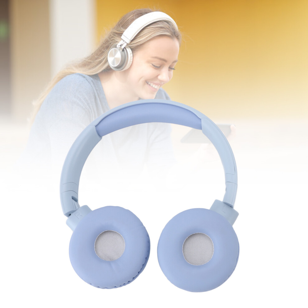 Heavy Bass Wireless Tooth Headphones 40Mm, 10M Range Blue 4681391095040