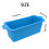 (Blue) Silicone Grease Cup Liners, Dishwasher Safe & Durable 3
