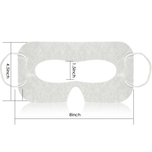 100-pack VR-ögonmasker / engångsskydd för Meta Quest 3/Pro, Pico 3/4 1
