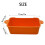 (Orange) Silicone Grease Cup Liners, Dishwasher Safe & Durable 8