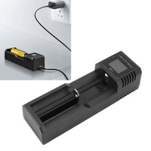 Universal 3.7V/1.2V Battery Charger for 10440 26650, ABS, USB
