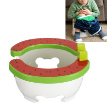 Kids Portable Potty Toilet Seat Foldable Travel-Friendly & Multi-Use Green