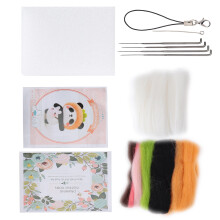 Nadel-Filzset mit Wollfrüchten, Obstart Doll Radieschen 118# Handgefertigtes Zubehör
