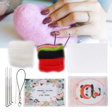 Nadel-Filzset Wool Fruit Doll Zubehör 121# Erdbeere