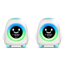 2X Sveglia per Bambini, Sveglia per Bambini, Trainer per il Sonno Pronto al Risveglio, Luce Notturna Colorata, Timer per Sonnellini