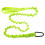 (Fluorescent Green) Kayak Paddle Leash Stretchable Hook for SUP Canoeing 2