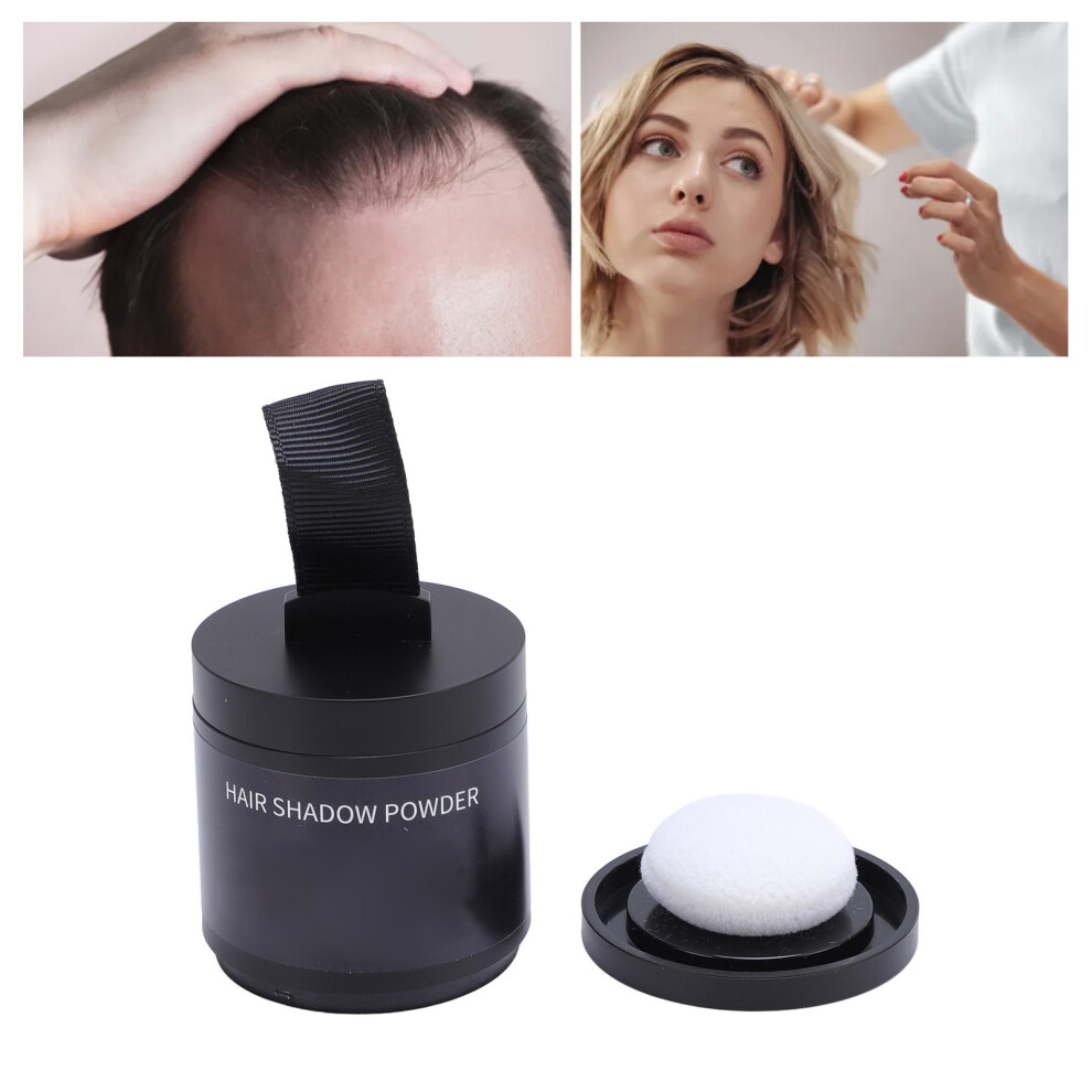 Black Waterproof Hairline Powder 10G Long-Lasting Root Touch Up