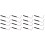16Pcs Foot Sensing Strip Sensor Bar for Dancing Machine Accessories with Black Rubber Protector 1