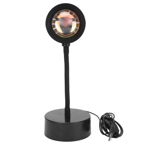 180 Drehbare LED-Projektionslampe, ABS, USB-Stromversorgung, 26,5 cm 1