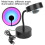 Live Room 1# Lampe de projection USB H26.5cm Base9.9cm 8