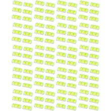 120Pcs Bubble Spirit Level 10X10X29mm Square Levels for Wall Frames Art Displays Picture Hanging RV Tripod
