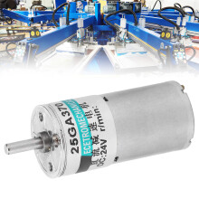 24V Gleichstromgetriebemotor XD-25GA370 100 U/min Niedrige Geschwindigkeit rechtsdrehend linksdrehend