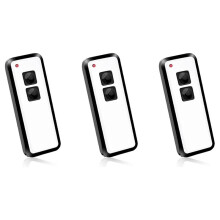 3X 433,92 MHz Garagedeur Afstandsbediening, voor NOVOFERM NOVOTRON 502 MAX43-2, -NOVOTRON 522, Garagedeuropener