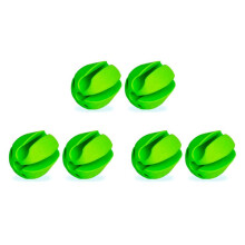 6Pcs Portable Fishing Rod Fixed , TPE Fishing Rod Clamp Silicone Fishing Rod -Style Fishing Rod Stand