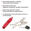10-Piece Bicycle Valve Core Kit 4