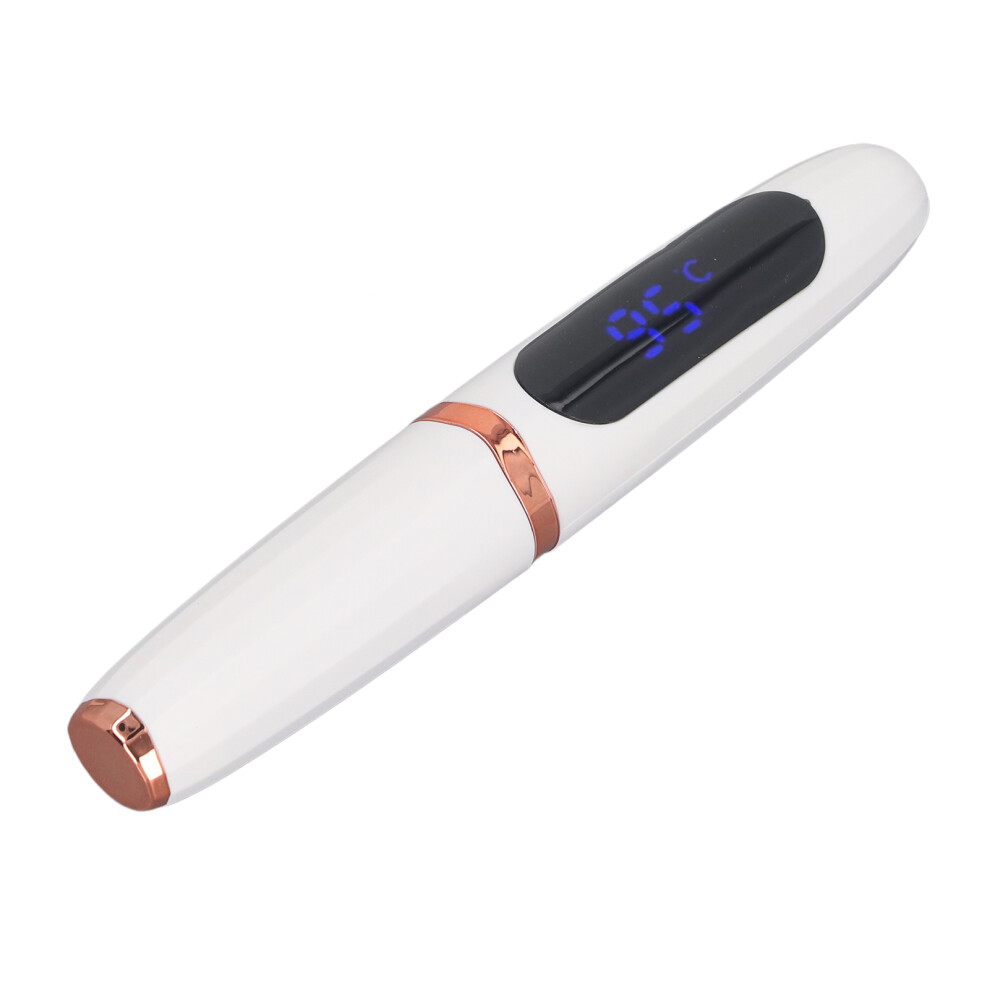 USB Rechargeable Heated Eyelash Curler with LED Temp Display, 210mAh, 3 Temp Settings
