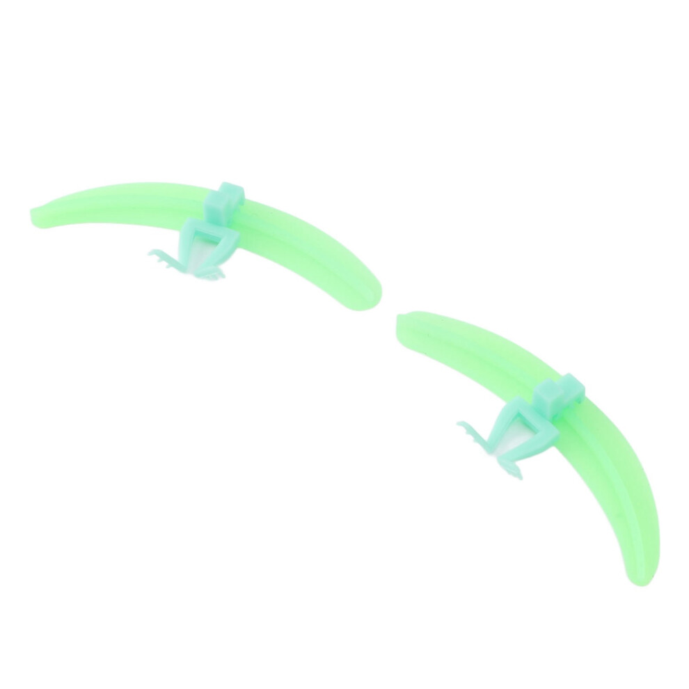 Silicone Eyelash Separator Tool Reusable for Lash Extension, Green