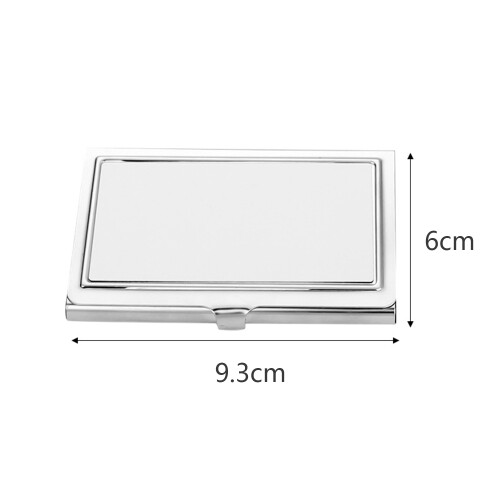 Metal portable cigarette case sweat-proof moisture-proof extrusion-proof Silver 1