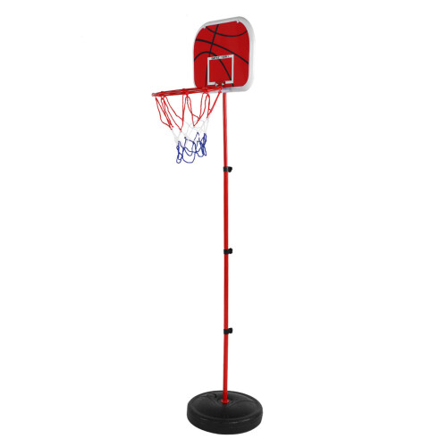 Indoor Outdoor Basketball Kit with Adjustable