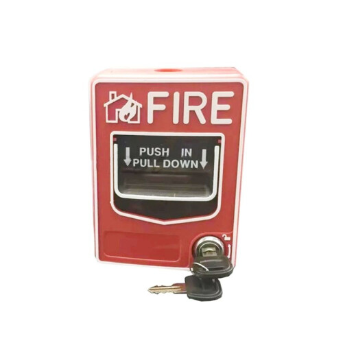 SB116 Fire Manual Alarm Button DC24V Conventional Manual Call Point with 2 Keys 2