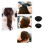 Vlechthulpmiddelen, 25 stuks - Professionele haarstylinghulpmiddelen Black 3